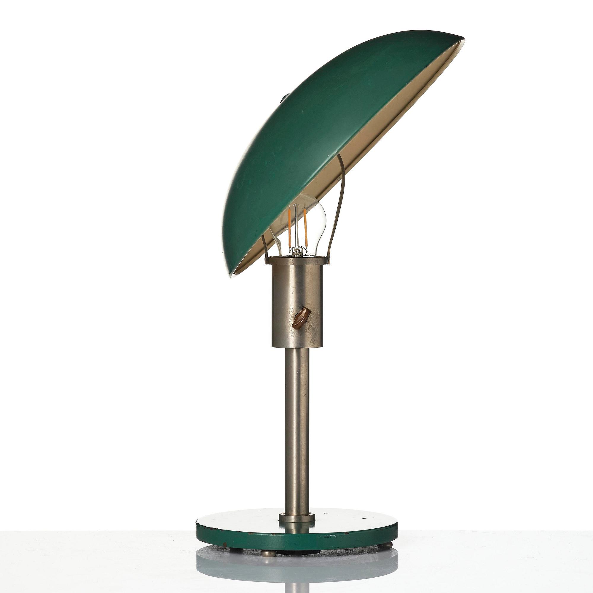 Harald Notini, a table lamp, Arvid Böhlmarks Lampfabrik, Stockholm, 1930s.