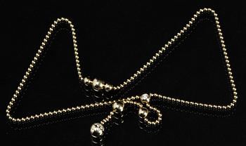 COLLIER, 18K guld samt diamanter, Cartier.