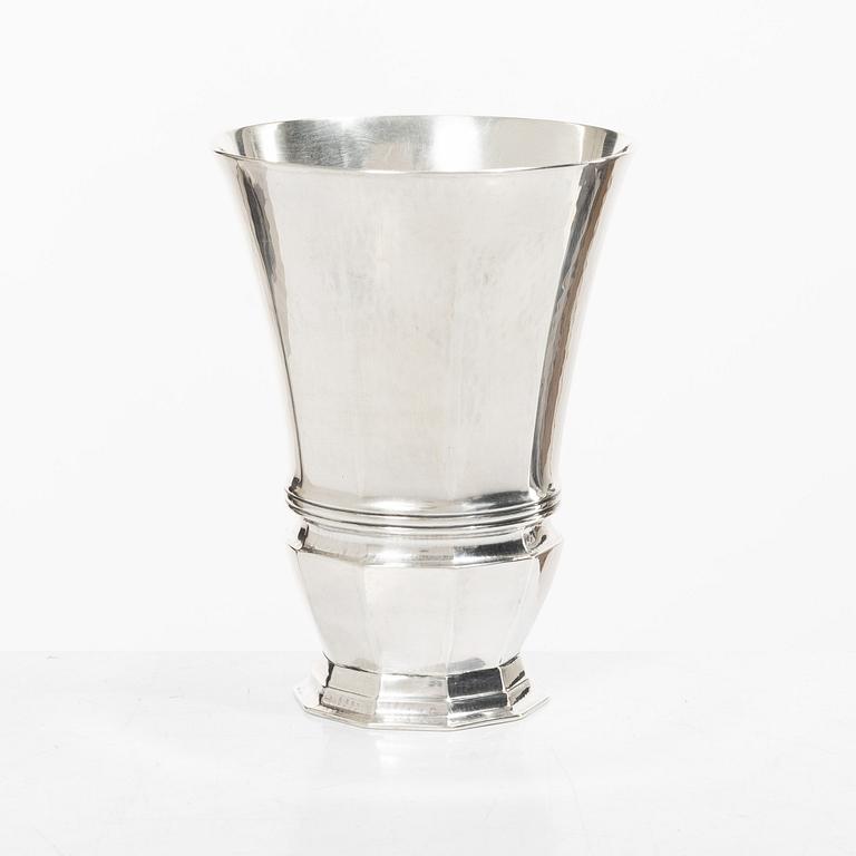 Georg Jensen, A sterling silver vase, design no. 295 A, Denmark 1933-1944.