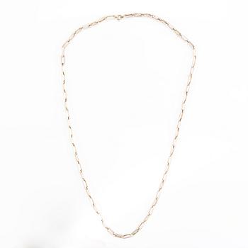 A sterling silver necklace by Haatanen Viktor Tmi, Helsinki 1961.