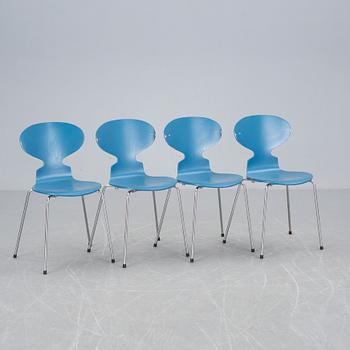 STOLAR, 4 st, "Myran", Arne Jacobsen, Fritz Hansen.