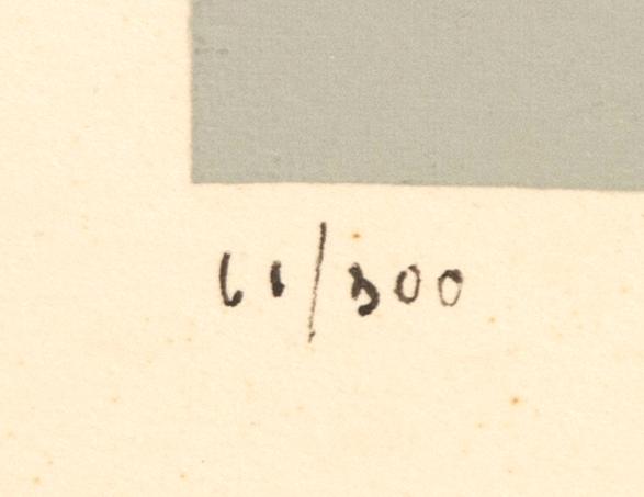 Piet Mondrian, Utan titel ur Edition Art d'Aujourd'hui Boulogne 1953.