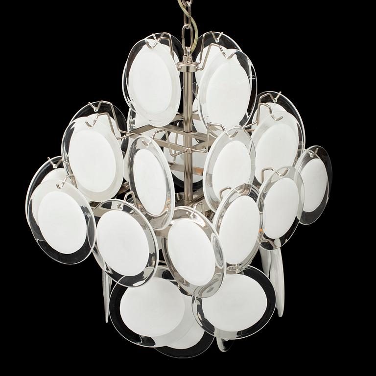 GINO VISTOSI, a ceiling lamp, Murano, Italy, 20th century.