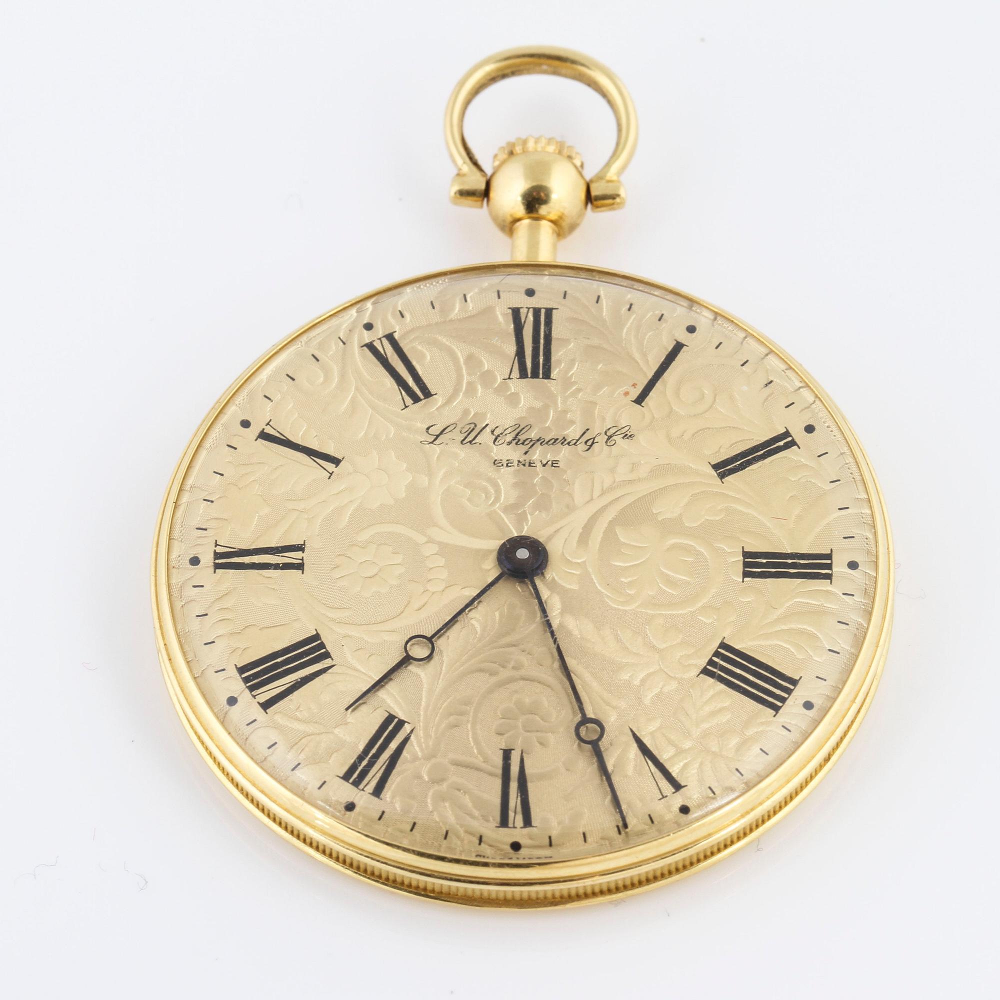 L. U. CHOPARD Cie Geneve pocket watch 42 mm. Bukowskis