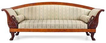 506. An Empire early 19th century sofa.