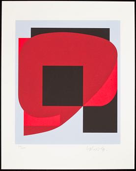 VICTOR VASARELY, mapp med 7 färgserigrafier, signerade o numrerade 131/250.
