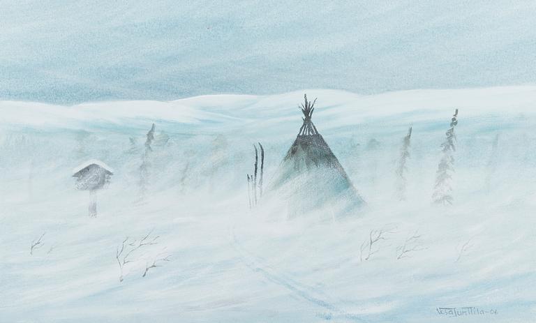 Vesa Junttila, Maisema pohjoisesta.