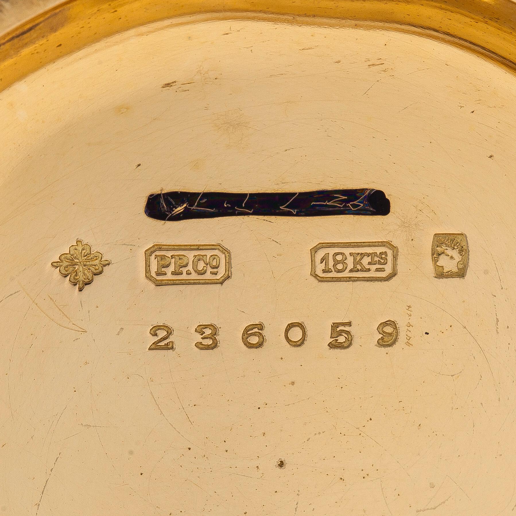 Patek Philippe & Cie, fickur, 45 mm.