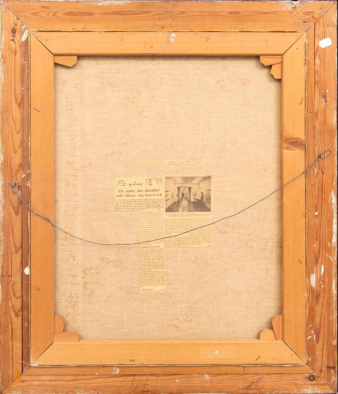 Folke Andréasson, oil on canvas signed.