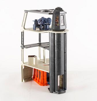 STAR WARS, Death Star space station playset i kartong, Kenner, 1978.