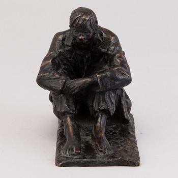 MATTI HAUPT, sculpture, bronze, signed.