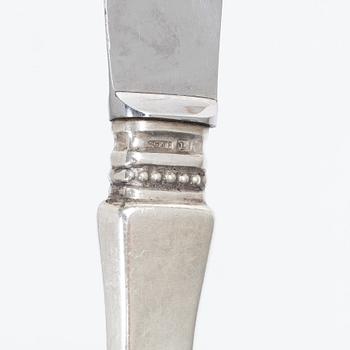 Bestickservis, 85 delar, silver, "Uppsala", MGAB, bla Lidköping 1974.