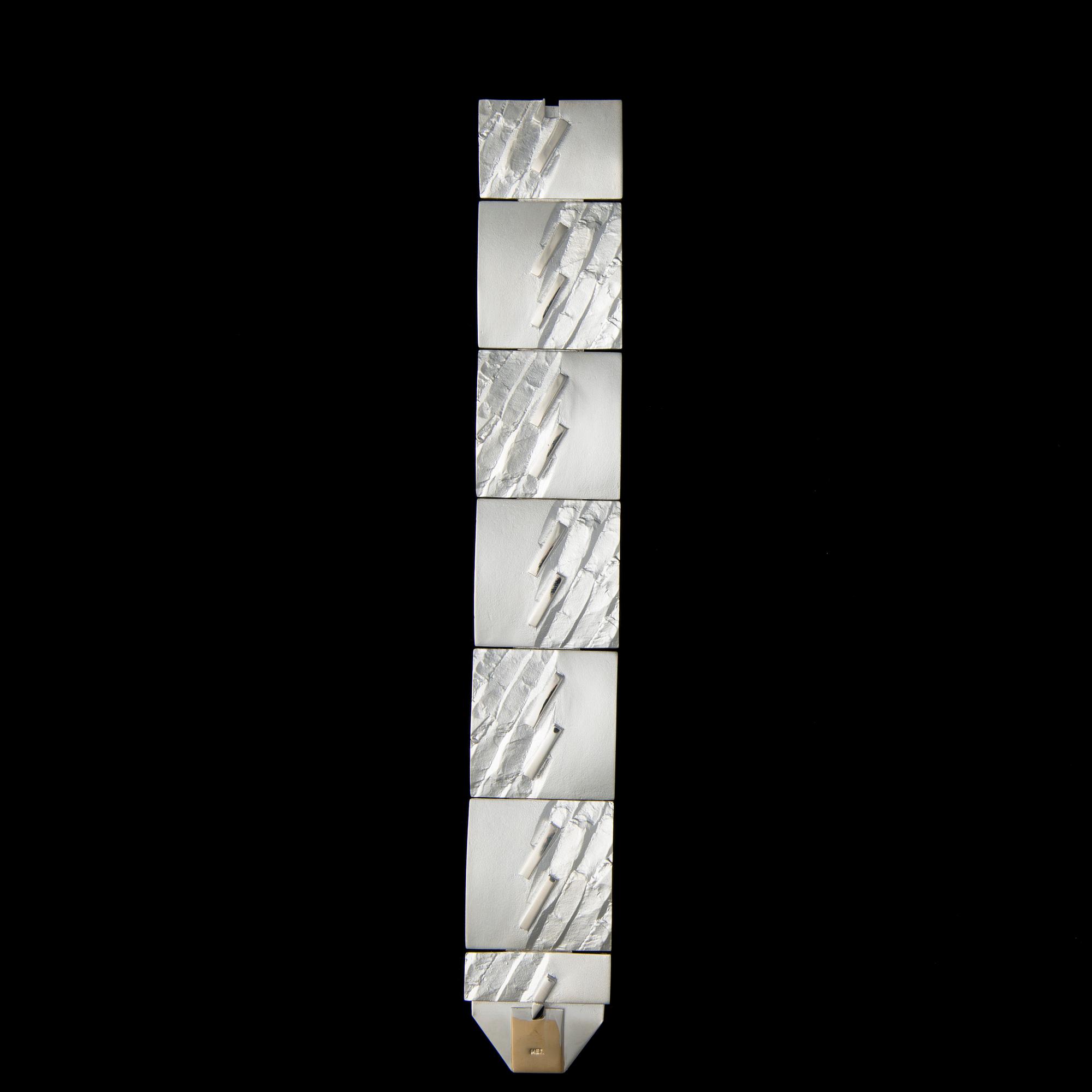CHRISTOPH BURGER, RANNEKORU. Wrist Watchers, sterling hopeaa, Lapponia 1994.