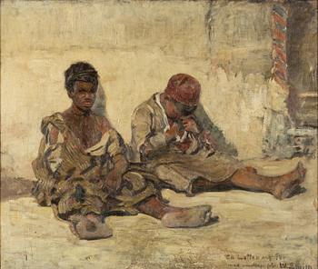 Wilhelm Smith, oil on canvas, signed.