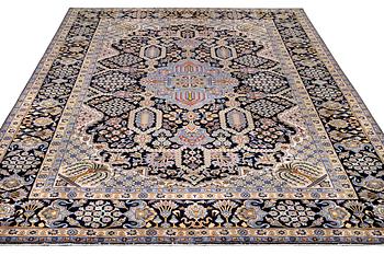 A Najafabad carpet, c. 407 x 285 cm.