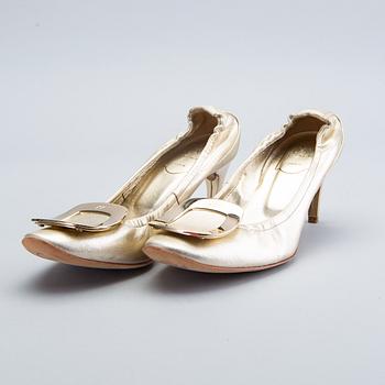Tods`s och Roger Vivier, skor 2 par 37-37,5 enligt märkning.