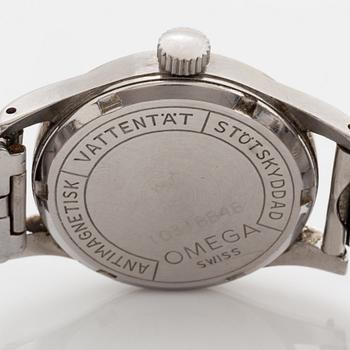 Omega, Officer, wristwatch, 30,5 mm.