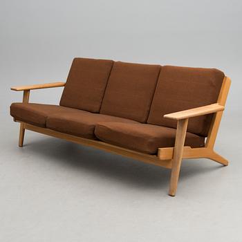 HANS J WEGNER, soffa, modell GE-290, Getama Gedsted, Danmark, 1900-talets mitt.