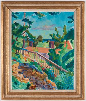 Isaac Grünewald, Utsikt från Saltsjöbaden.