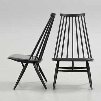 STOLAR, ett par, "Mademoiselle", Ilmari Tapiovaara, Edsbyverken, 1959 och 1960.