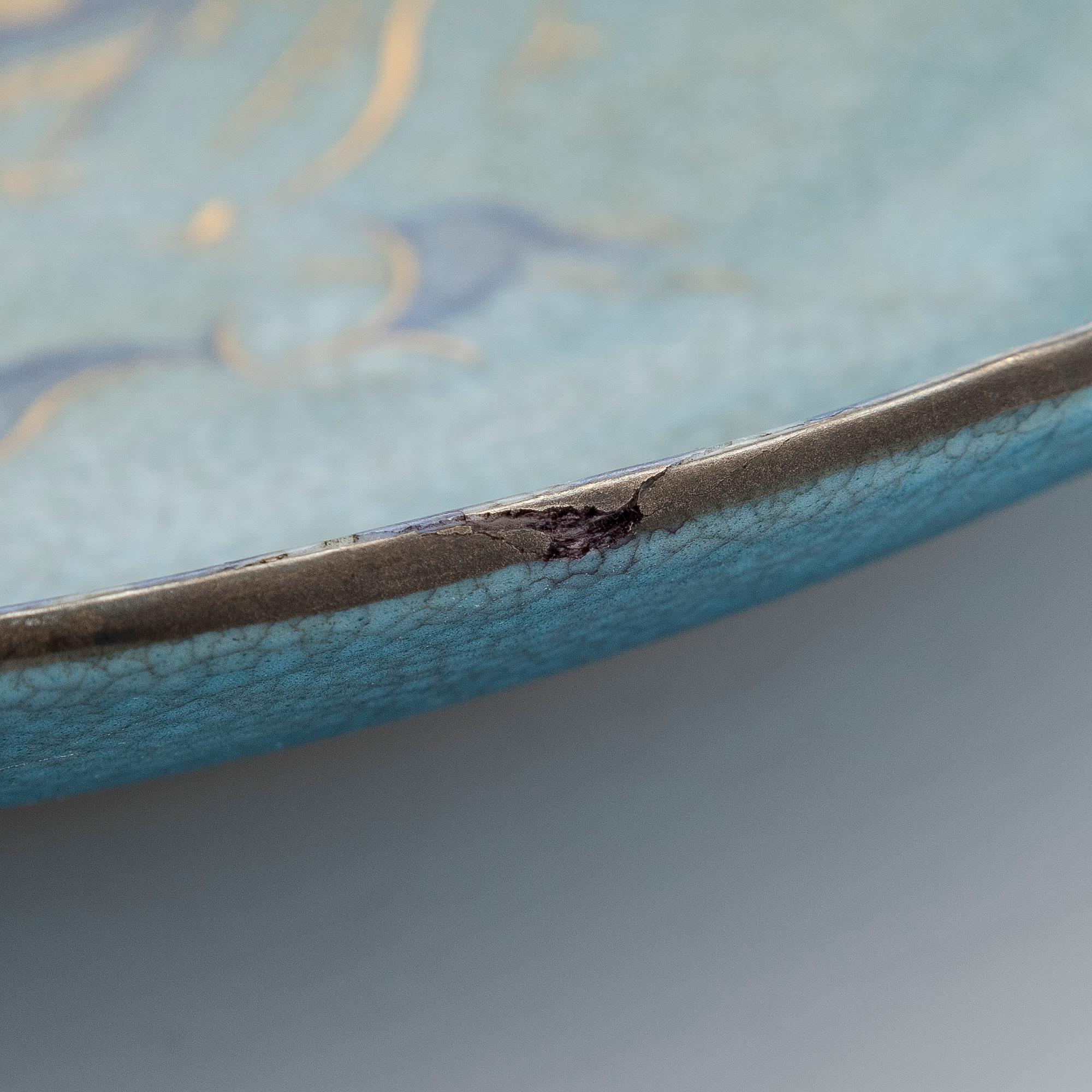 Greta-Lisa Jäderholm-Snellman, keramikfat, signerad GLJ Arabia, 1930-tal.