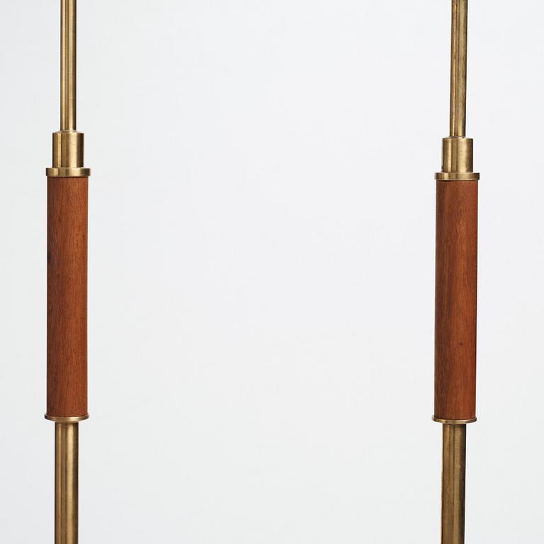 Bertil Brisborg, a pair of floor lamps, "Triva", for Nordiska Kompaniet 1940-50's.