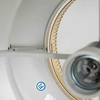 Alvar Aalto, ceiling lamp, "Beehive" A331, Valaisinpaja / Artek, late 20th century.