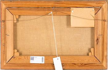 FANNY BRATE, oil on canvas, signed.