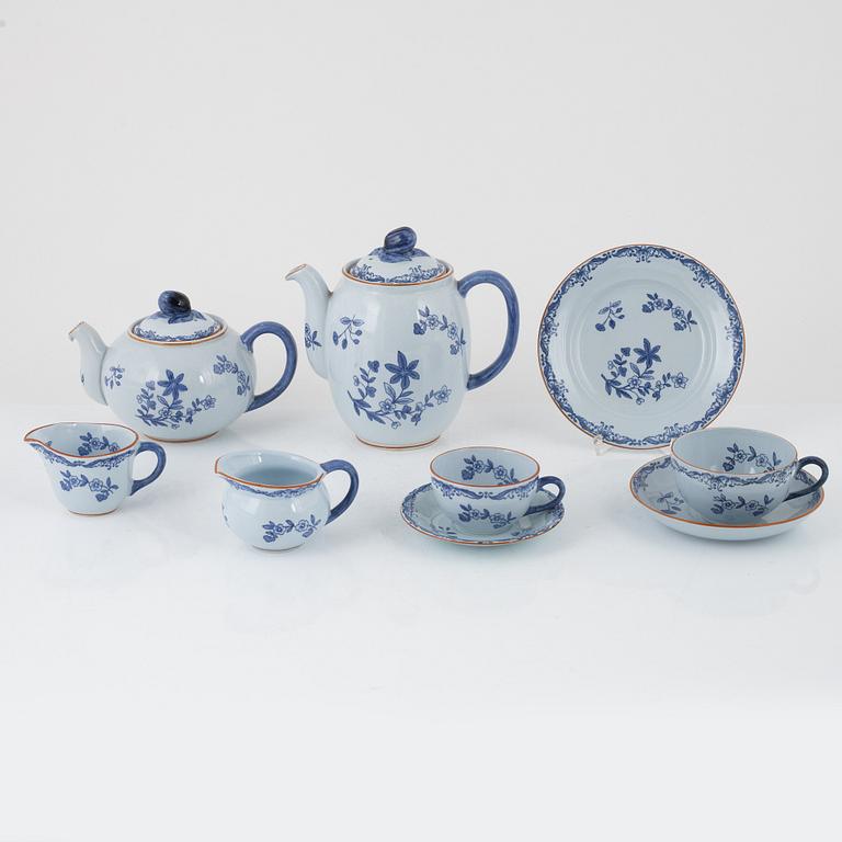 A 114-piece 'East Indies' dinner service, Rörstrand, Sweden, mid 20th century- 21st century.