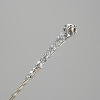 BRÄNNVINSSKED, silver, Stockholm, 1893, vikt ca 40 g.