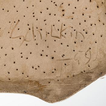 MICHAEL SCHILKIN, skulptur, stengods, signerad M. Schilkin Arabia.