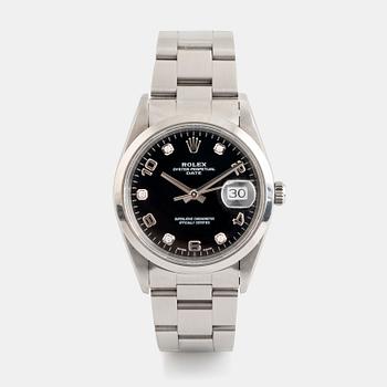 Rolex, Date, "Diamond Dial", ca 1992.