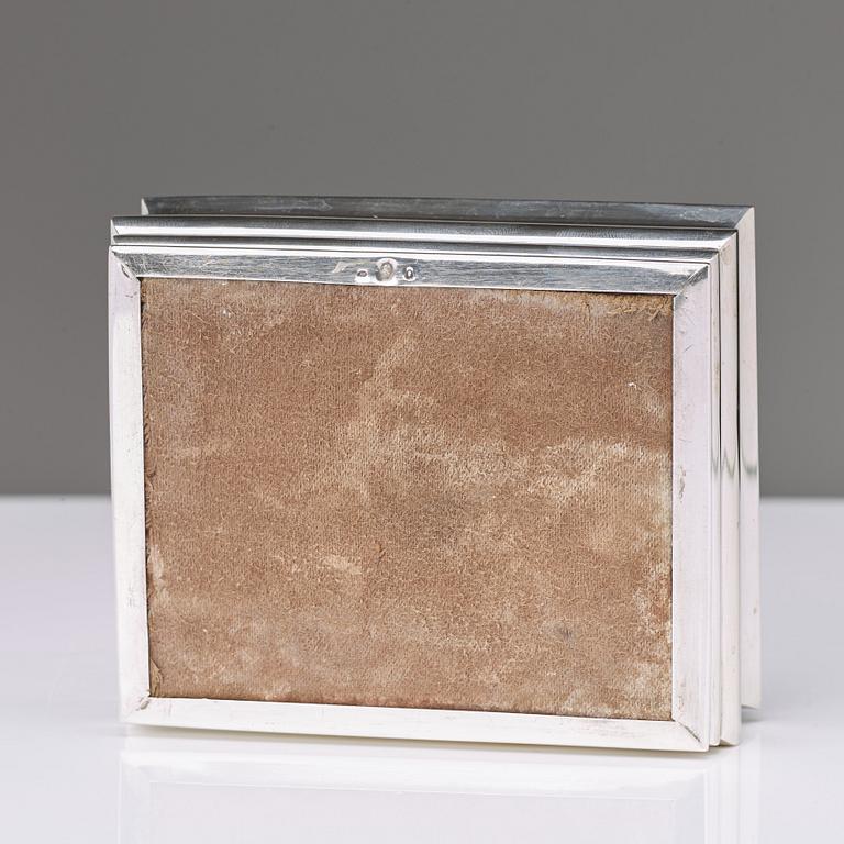 A Hungarian 20th century silver cigarette-case.