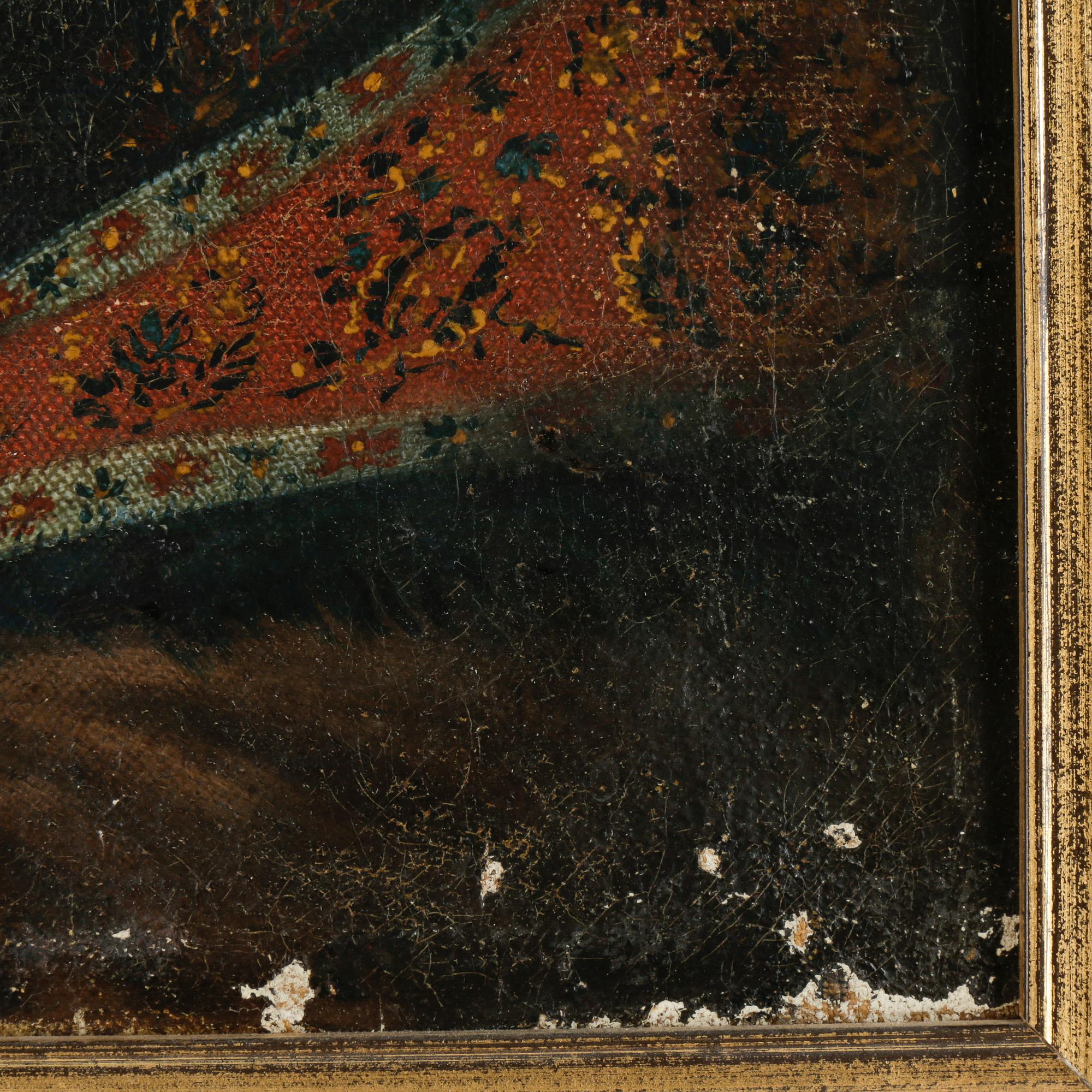 OKÄND KONSTNÄR, olja på duk, 1700-/1800-tal.