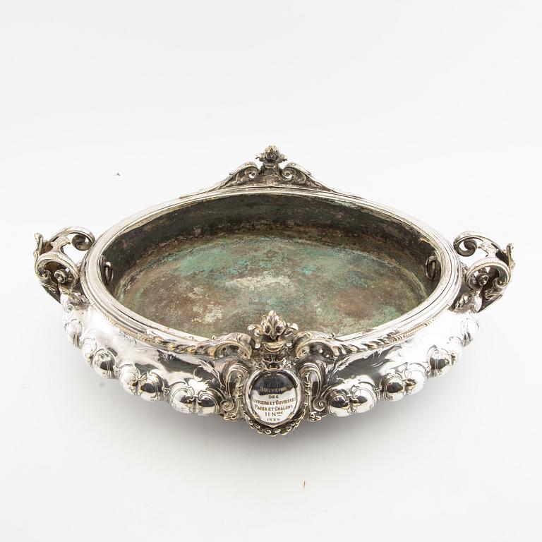 Jardinière Christolfe Frankrike daterad 1889.