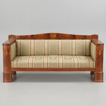 SOFFA, empirestil, sent 1800-tal.