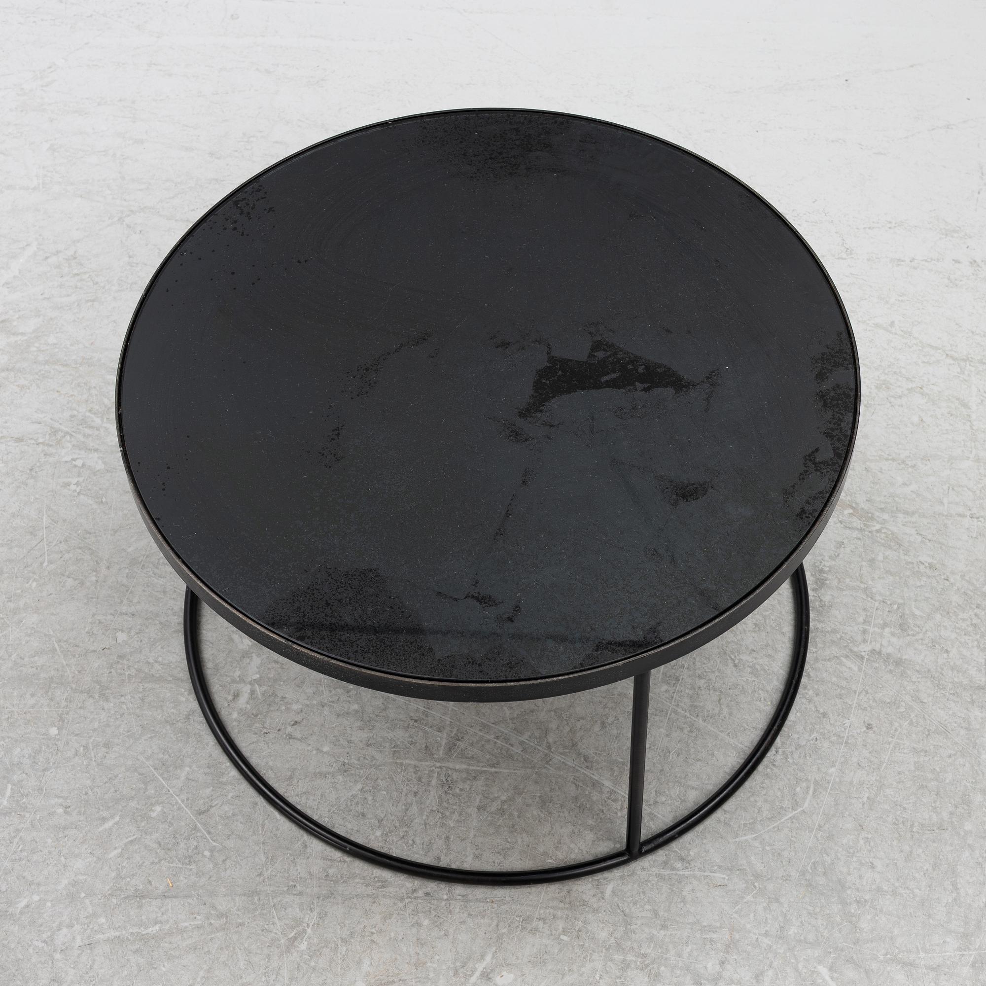 Dawn Sweitzer, a nesting coffee table set, Notre Monde, Belgium.