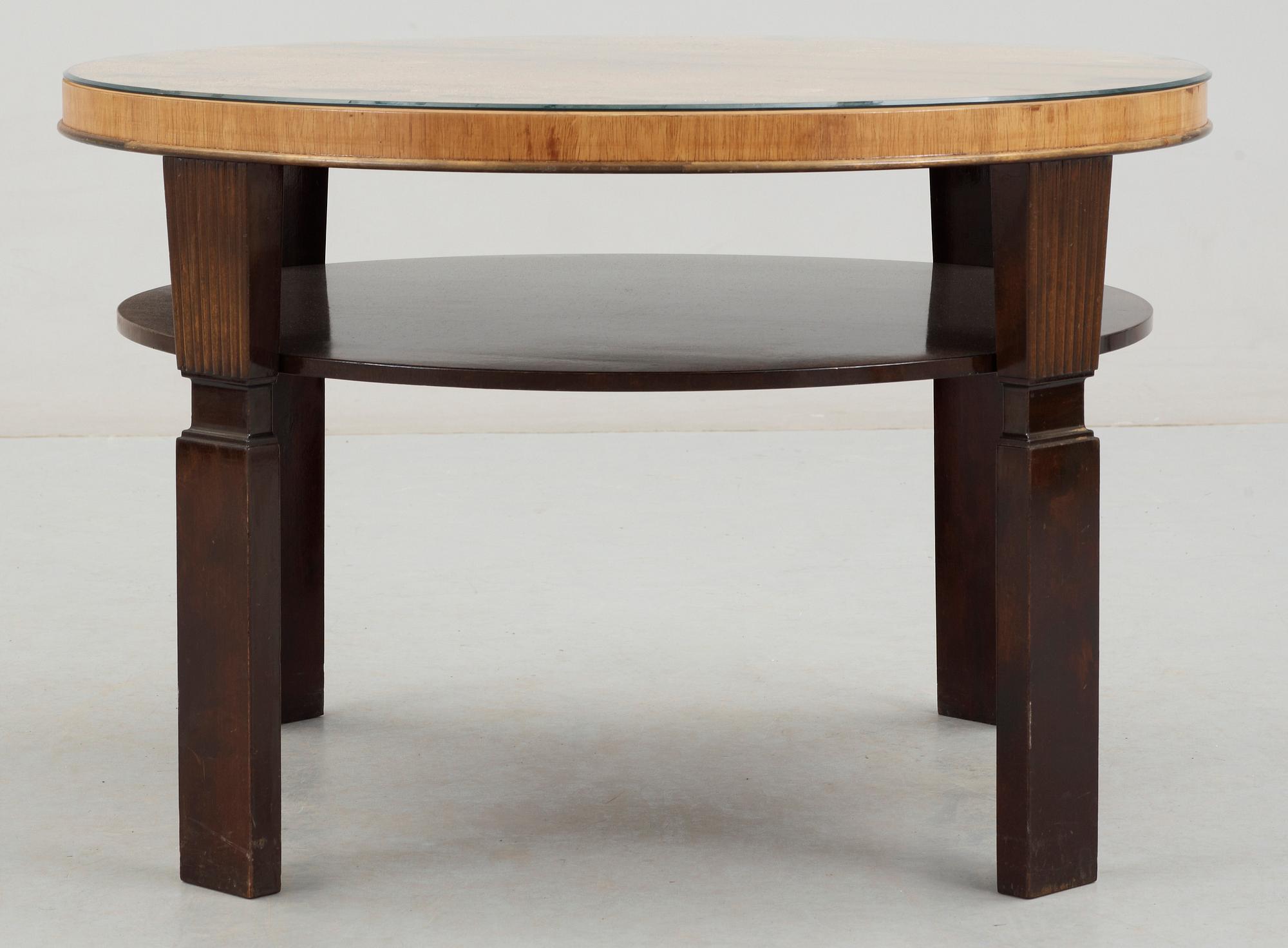 BORD, art deco, troligen Reiners Möbler, Mjölby, 1930-tal.