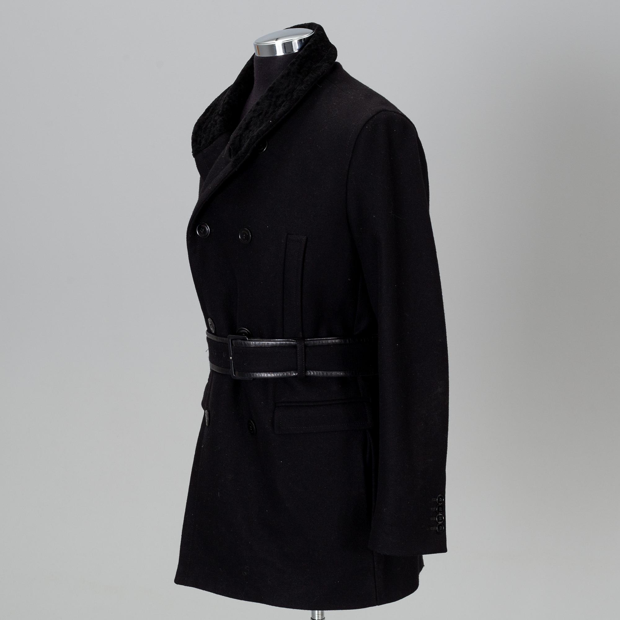 CHRISTIAN DIOR, a mens coat, size 50.