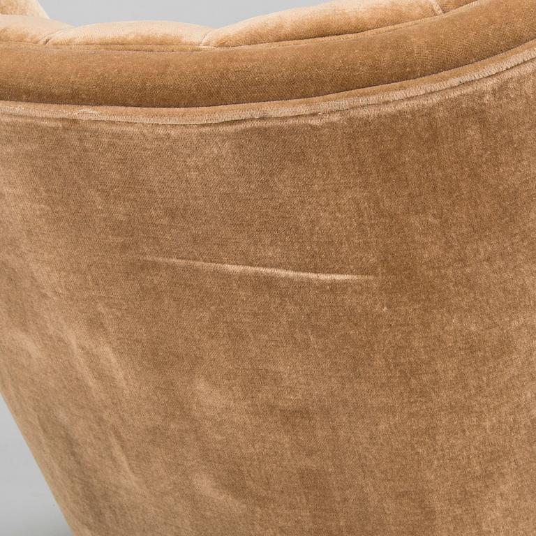 Märta Blomstedt, fåtölj, Aulanko-modellen. Formgiven 1939.