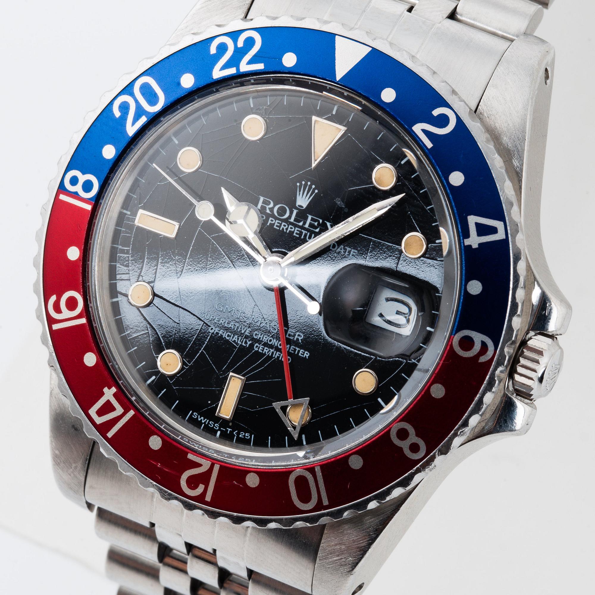ROLEX GMT Master Spider dial Bukowskis