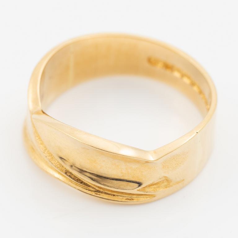 Lapponia, ring 18K gold, Finland 1981.