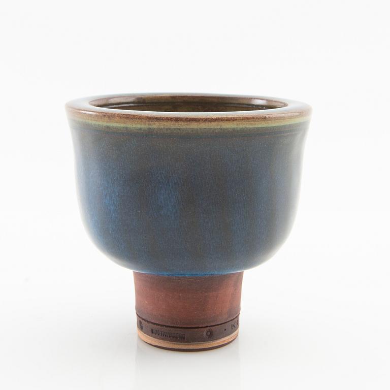 Wilhelm Kåge, Wilhelm Kåge, a Farsta stoneware vase, Gustavsberg Studio, signed and dated 6 March 1949.