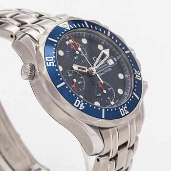 Omega, Seamaster, kronografi, rannekello, 41,5 mm.
