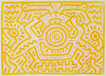 419. Keith Haring, Untitled.
