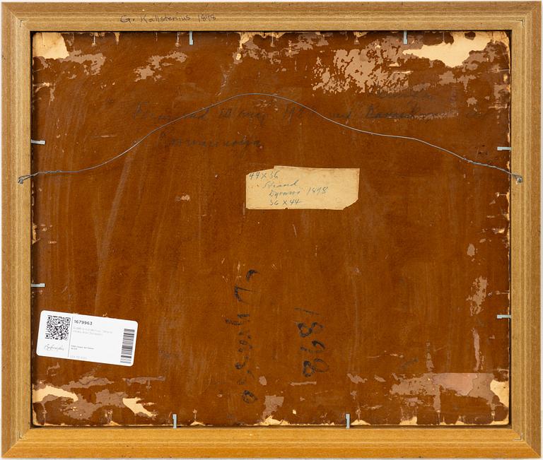 Gottfrid Kallstenius, "Strand" (Motif from Dyvassö).