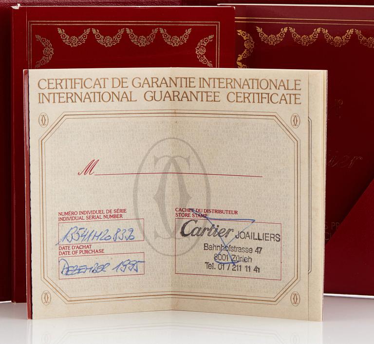 Cartier "Pasha" wristwatch.