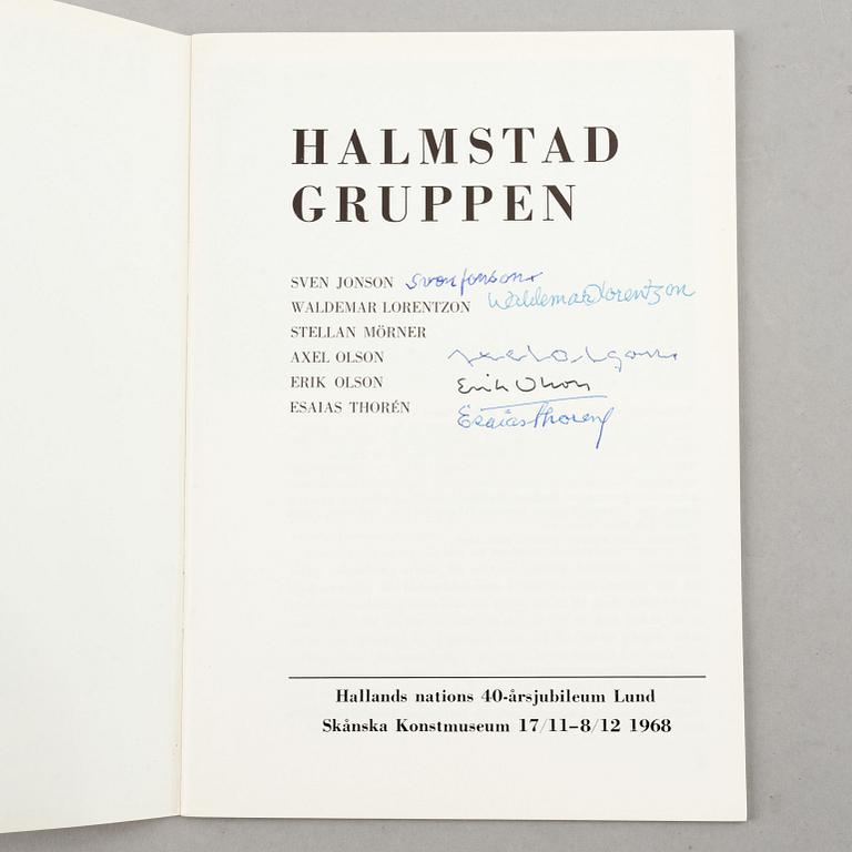 Exhibition catalogues (24), Halmstadgruppen. Various exhibitions 1931-1986.