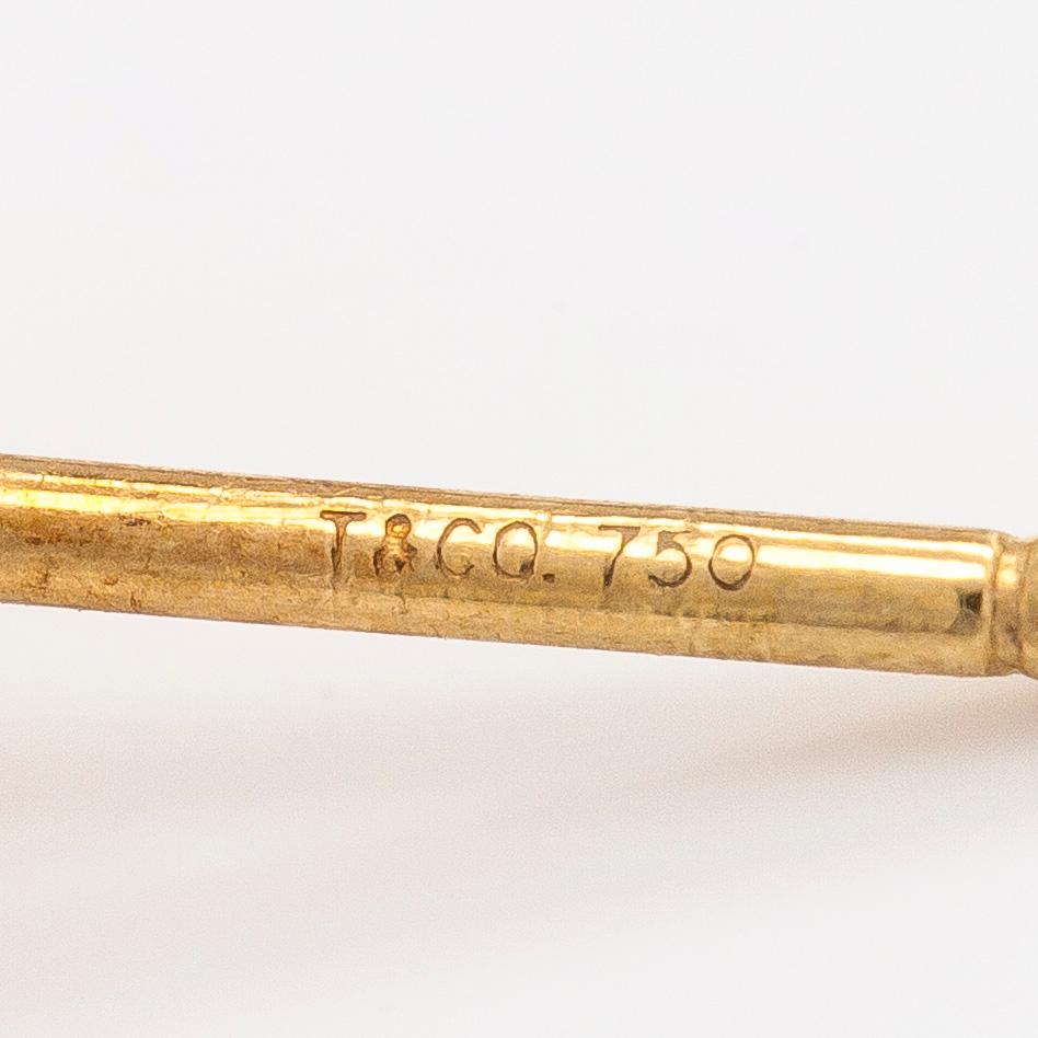 Tiffany & Co, korvakorut, "Cross Stitch", 18K kultaa.