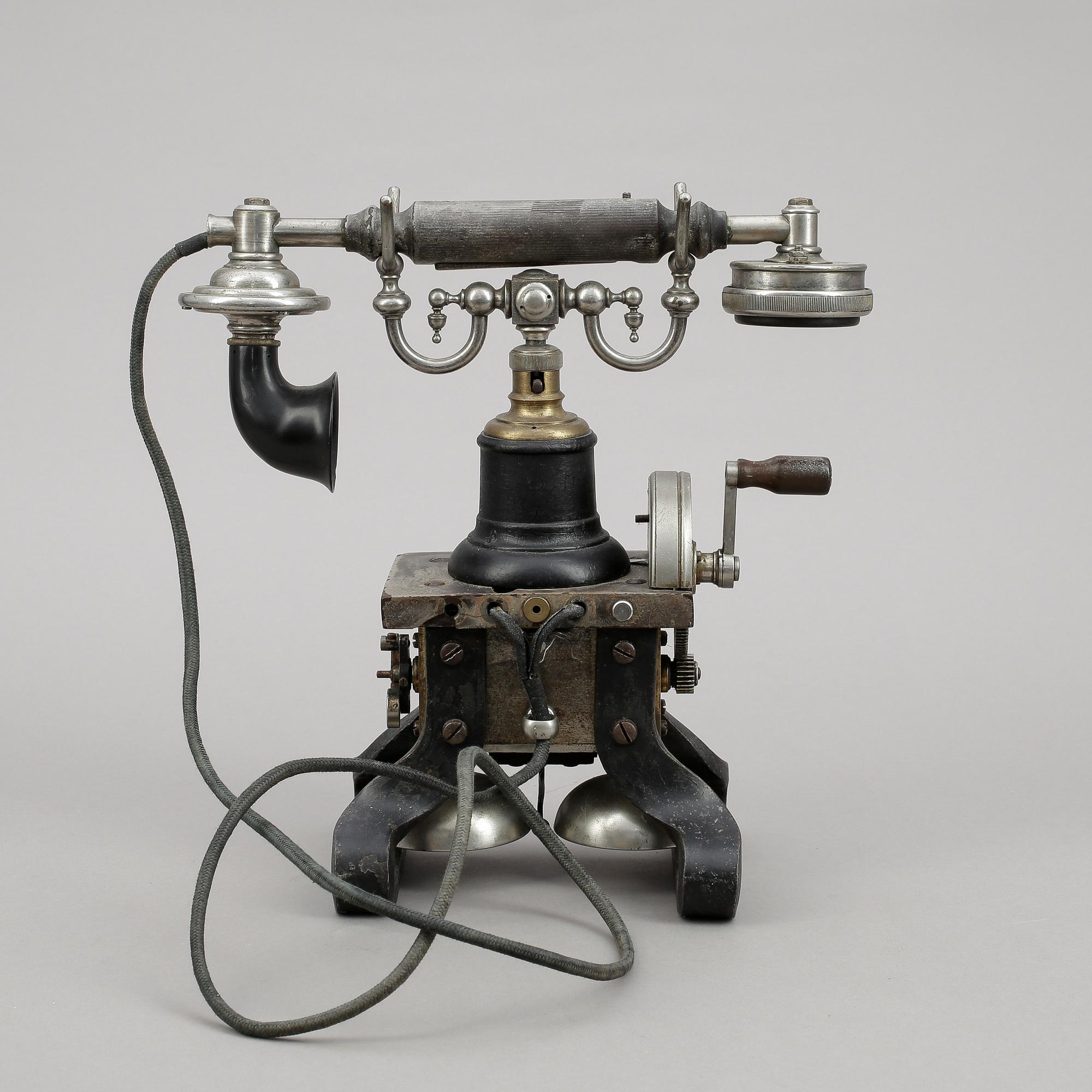 TELEFON, "Taxen", LM Ericsson. Sent 1800-tal.